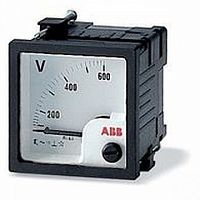 Вольтметр щитовой ABB VLM 50В AC, аналоговый, кл.т. 1,5 |  код. 2CSG111100R4001 |  ABB