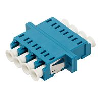 Адаптер оптический LANMASTER LC, SM, корпус SC дуплекс, квадро | код LAN-4LC/S-AM-SM | LANMASTER