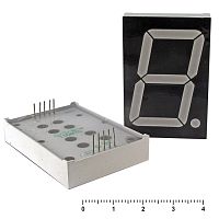 Цифровой индикатор RUICHI KEM-18102BG, зелёный | код 69177 | Ruichi