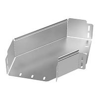 Угол горизонтальный 90 градусов Стандарт INOX (AISI 304) 200х100 Промрукав | код PR16.3502 | ПРОМРУКАВ