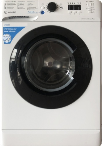Стиральная машина Indesit BWUA 41051 WB RU класс: A загр.фронтальная макс.:4кг белый | код 1998721 | INDESIT