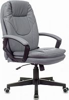 Кресло руководителя Бюрократ CH-868N серый эко.кожа крестов. пластик | код 1535022 | БЮРОКРАТ