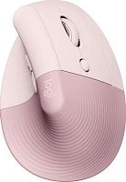 Мышь Logitech Lift розовый оптическая (4000dpi) беспроводная BT/Radio USB (5but) | код 2019388 | Logitech