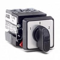 кулачковый переключатель OM, 2 позиции, 10А | код. 9CNB113965R1001 | ABB