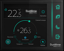 Комнатный контроллер Comf, СЖКЭ датч.присут 2?RS-485 Modbus ~220В | код RCFCP | Systeme Electric