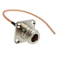 Разъём высокочастотный RUICHI N-KF-RG316-15CM, длина 15 см | код 104948 | Ruichi