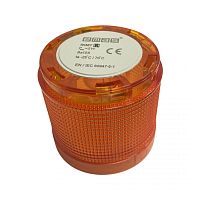 Сигнальный модуль для колонны 70 мм желтый | код IKM7S | EMAS