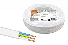 Провод ПУСП 3х4 (5м) белый Народный ТРТС | код SQ0126-0012 | РЭМЗ ТМ