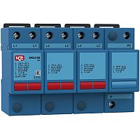УЗИП SPC3 150 DS, 4-х полюсный, класс I+II, Iimp -20 кА (10/350), Imax (8/20) - 150 кА | код 10033 | Ключевой Компонент (Хакель)