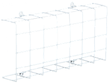 Решетка защитная для авар. светильников ДПА 410мм белая IEK | код LT-DPA0D-R-0410-K01 | IEK