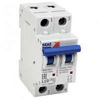 Автоматический выключатель, серии OptiDin BM63, BM63-2Z8-УХЛ3, новое исполнение (1 шт.) КЭАЗ | код 260772 | КЭАЗ