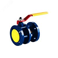 Кран шаровой стальной разборный фланцевый полнопроходной 11с67п Ду 25 Ру16 | код СФ.00.1.016.025 | МАРШАЛ