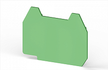 444 132, Концевой сегмент на клеммники AVK 2,5 CCT, (зеленый), NPP AVK2,5CC | код 0.0.0.4.44132 | KLEMSAN