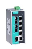 Коммутатор EDS-208A-MM-SC-T 8 port switch, 6 x 10/100 TX, 2 x 100 FX (multimode), dual power, t:-40/+75 | код 00-06022385 | MOXA