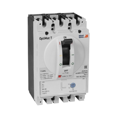 Выключатель-разъединитель OptiMat T125-SD 3P | код 356925 | КЭАЗ Выключатель-разъединитель OptiMat T125-SD 3P | код 356925 | КЭАЗ
