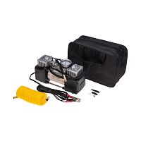 Компрессор автомобильный усиленный двухпоршневой (60л/мин, 10 АТМ) REXANT | код 80-0521 | REXANT