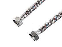 Подводка гибкая для воды 1/2' ВВ 60см латунь (1415) | код 01415 | AQUALINK