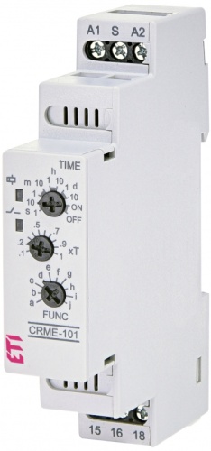 Многофункциональное реле времени CRME-101 (12-240V AC/DC, 1x16A_AC1) | код 002471557 | ETI