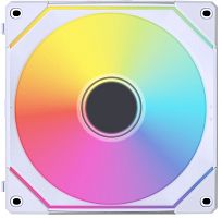 Вентилятор для корпуса Lian-Li Uni Fan SL-INF 140 ARGB 140х140x28 белый 4-pin 28.6дБ (G99.14SLIN1W.00) Ret | код 2008890 | LIAN-LI