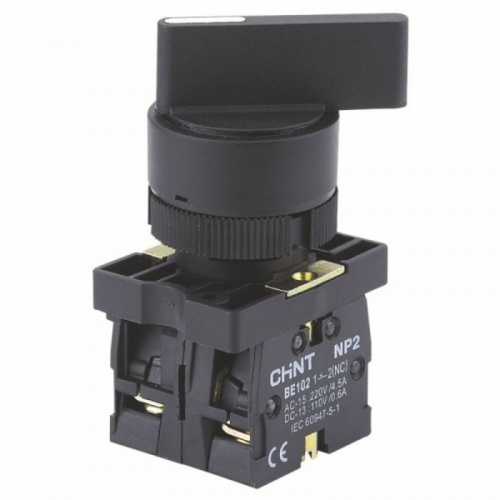Переключатель NP2-EJ31, 3 положения фиксацией, 1НО, IP40 (R) | код 576052 | CHINT