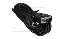 UC MS030 06A Кабель связи ПЛК DVP с HMI (RS 232 штекер DB 9 > mini DIN), 3м | код UC-MS030-06A | Delta Electronics