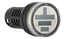 Указатель положения заземлителя AD116-22W, земля красный/зеленый, LED 220VAC/DC, IP50, 22mm | код AD116-22W/N/RG28 | GQELE