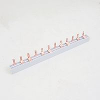 Соединительная шина BBS-MD63 типа PIN, 3 полюса, 18 присоединений, для модульной аппаратуры | код BBS-MD63P-3P18 | DKC