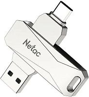 Флеш Диск Netac 256GB U782C NT03U782C-256G-30PN USB3.0 серебристый | код 1956019 | NETAC