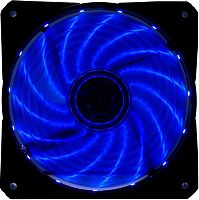 Вентилятор Digma DFAN-LED-BLUE 120x120x25mm 3-pin 4-pin (Molex)23dB 115gr LED Ret | код 1867633 | DIGMA