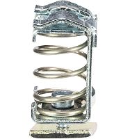 Зажим для подключения экранированного кабеля, тип фиксации провода: зажим, для кабеля: 4-13,5 мм, цвет: серый, тип монтажа: C-профиль | код Z2.803.4110.0 | Wieland