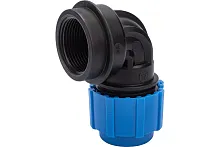 Отвод ПНД компрессионный ВР 32 х 1 1/4' | код 50023214 | Политэк