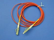 Патч-корд оптический LANMASTER, LSZH, симплексный, LC/PC-LC/PC, MM 50/125, 3.0 м | код LAN-LC-LC/OM2-3.0 | LANMASTER