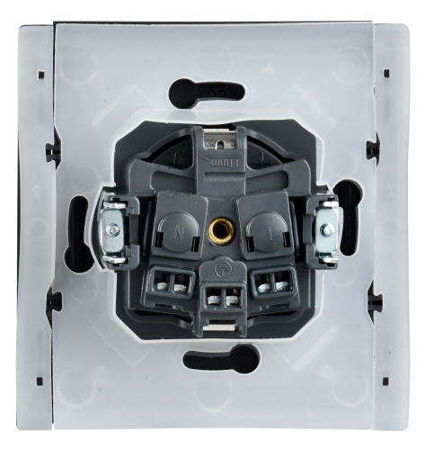 FORTE&PIANO Роз. с з/к/ш с кр. в/к 16А IP44 FP121 чер. IEK | код FP-R16-16-44-K02 | IEK фото 4