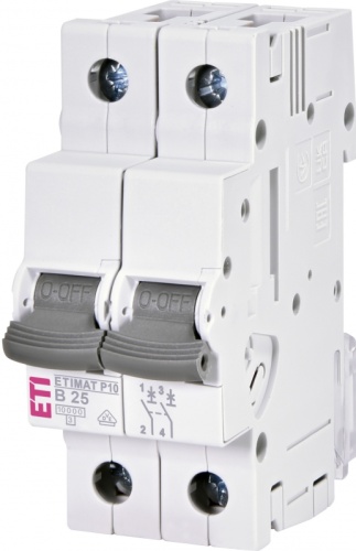 Авт. выключатель ETIMAT P10 2p B25 | код 1901212 | ETI Авт. выключатель ETIMAT P10 2p B25 | код 1901212 | ETI