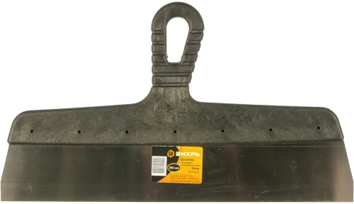 Шпатель нержавеющая cталь пластиковая рукоятка 350мм | код 73/3/2/23 | Вихрь