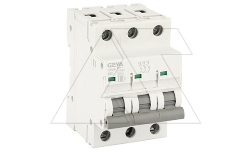 Авт. выключатель GYM8-3P-63B, 3P, 63A, хар-ка B, 4,5kA, 3M, без подкл. AU8, AL8. | код GYM83P63B_0 | GEYA Авт. выключатель GYM8-3P-63B, 3P, 63A, хар-ка B, 4,5kA, 3M, без подкл. AU8, AL8. | код GYM83P63B_0 | GEYA