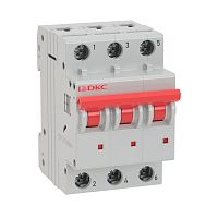 Авт. выкл. модульный YON MD63 3P 40А B 10kA | код MD63-3B40-10 | DKC