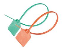 Стяжки крепежные с маркировочной площадкой КСМ 4*150 белый HLT | код 084-07-151 | HLT