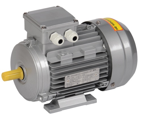 Электродвигатель асинхронный трехфазный АИР 63B6 380В 0,25кВт 1000об/мин 1081 DRIVE | код DRV063-B6-000-3-1010 | IEK