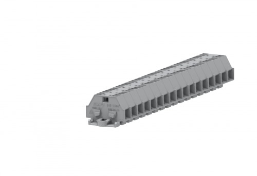 240331 Клемма TB проходная 2-2 с бок. подключ. с крепеж.фланцами, сеч.1.5мм2, сер., шт | код 240331 | SUPU 240331 Клемма TB проходная 2-2 с бок. подключ. с крепеж.фланцами, сеч.1.5мм2, сер., шт | код 240331 | SUPU