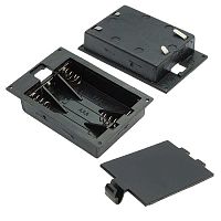 Батарейный отсек RUICHI AAA*3 64*64*14 мм, закрытый | код 103233 | Ruichi