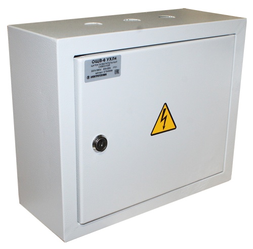 Щиток осветительный навесной ОЩВ-6 УХЛ4, 63/25А, IP31 (ЭТ) | код ET543089 | Электротехник Щиток осветительный навесной ОЩВ-6 УХЛ4, 63/25А, IP31 (ЭТ) | код ET543089 | Электротехник