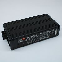 Источник питания AC-DC, зарядное устройство, 121.6Вт, вход 90…264В AC/127…370В DC, выход 28.8В/4A, рег. вых=21…30.4В, изоляция 3000В AC, в кожухе, 180х96х49мм, -30…+70С, тип АКБ свинцово-кислотный или литиевый, клеммная колодка | код NPB-120-24TB (0