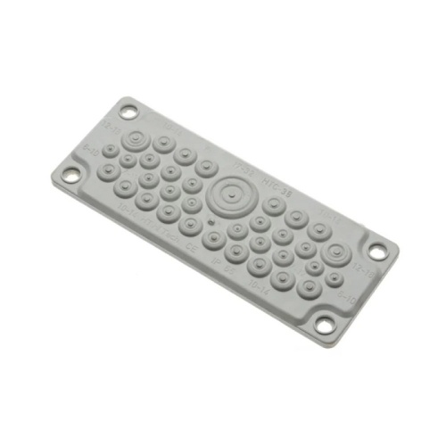 Кабельный ввод мембранный 35 отверстий d=6-32 мм IP65 серый Промрукав | код PR08.26508 | ПРОМРУКАВ Кабельный ввод мембранный 35 отверстий d=6-32 мм IP65 серый Промрукав | код PR08.26508 | ПРОМРУКАВ