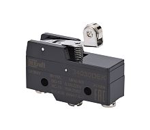 Миниатюрный конц. вык. 1НО1НЗ шарнирного короткого рычажного типа с металлическим роликом | код 34030DEK | DEKraft