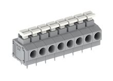 235204/010 Клемма MCS с крепеж.фланцем, 4 конт., шаг 5.0мм, сер., шт | код 235204/010 | SUPU