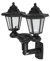 Светильник садовый на солнечной батарее пластик черн. 150см ERASV01-01 ЭРА | код Б0049551 | Эра