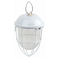 Светильник НСП 41-200-003 с решеткой Желудь сталь стекло IP54 E27 max 200Вт 185х345 белый | код Б0052020 | ЭРА