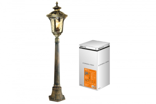 Светильник садово-парковый Париж 1х60 Вт, столб H1150 мм, алюм., прозрачное/бронза, Е27, TDM | код SQ0330-2064 | TDM Светильник садово-парковый Париж 1х60 Вт, столб H1150 мм, алюм., прозрачное/бронза, Е27, TDM | код SQ0330-2064 | TDM