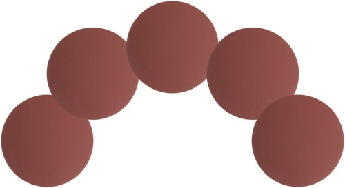 Круги шлифовальные сплошные (липучка), алюминий-оксидные, 125 мм, 5 шт. Р 400 | код 39795 | FIT фото 5